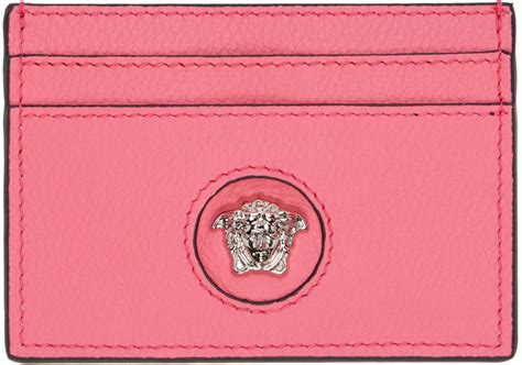 versace pink card holder|Versace vanitas card holder.